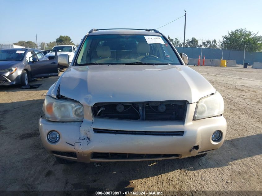 2007 Toyota Highlander Hybrid V6 VIN: JTEDW21A370017397 Lot: 39879897