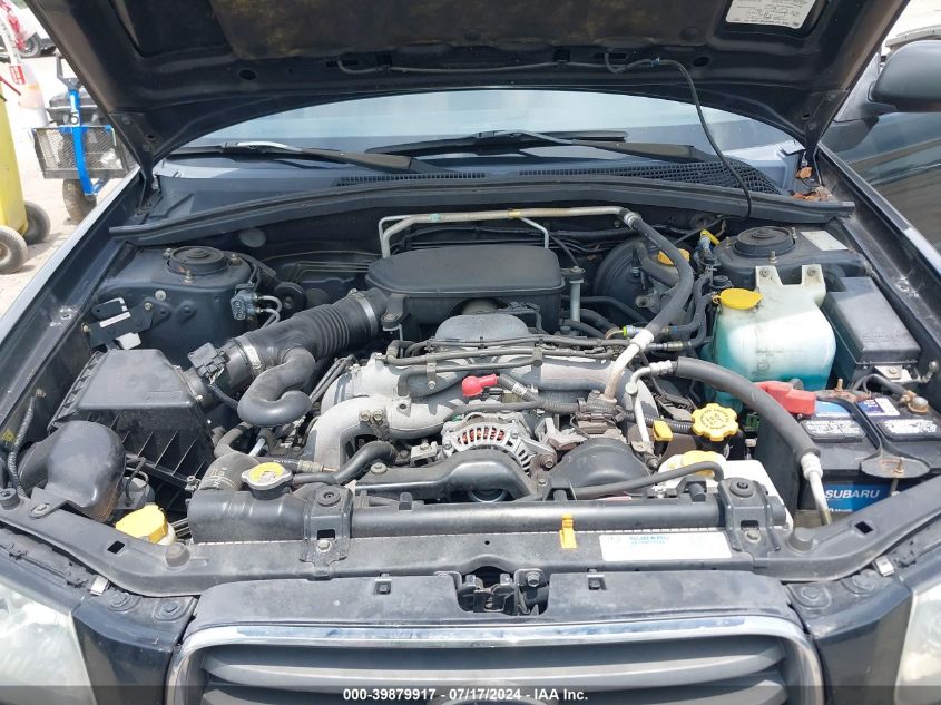 2005 Subaru Forester 2.5Xs Ll Bean VIN: JF1SG67635H724958 Lot: 39879917