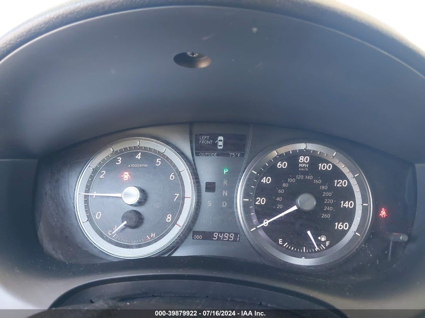 2012 Lexus Es 350 VIN: JTHBK1EG9C2477175 Lot: 39879922