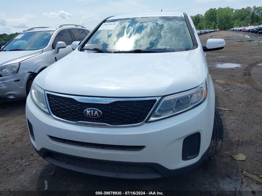 2014 Kia Sorento Lx VIN: 5XYKT3A69EG539397 Lot: 39879930