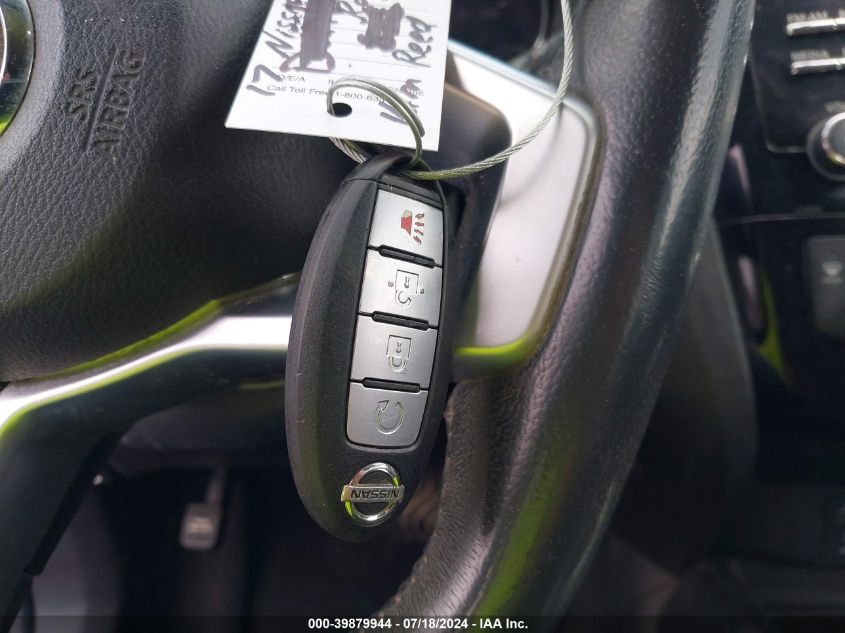 2017 Nissan Rogue Sv VIN: KNMAT2MV3HP569537 Lot: 39879944