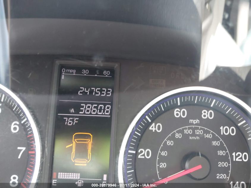 2009 Honda Cr-V Ex VIN: 5J6RE485X9L011562 Lot: 39879946