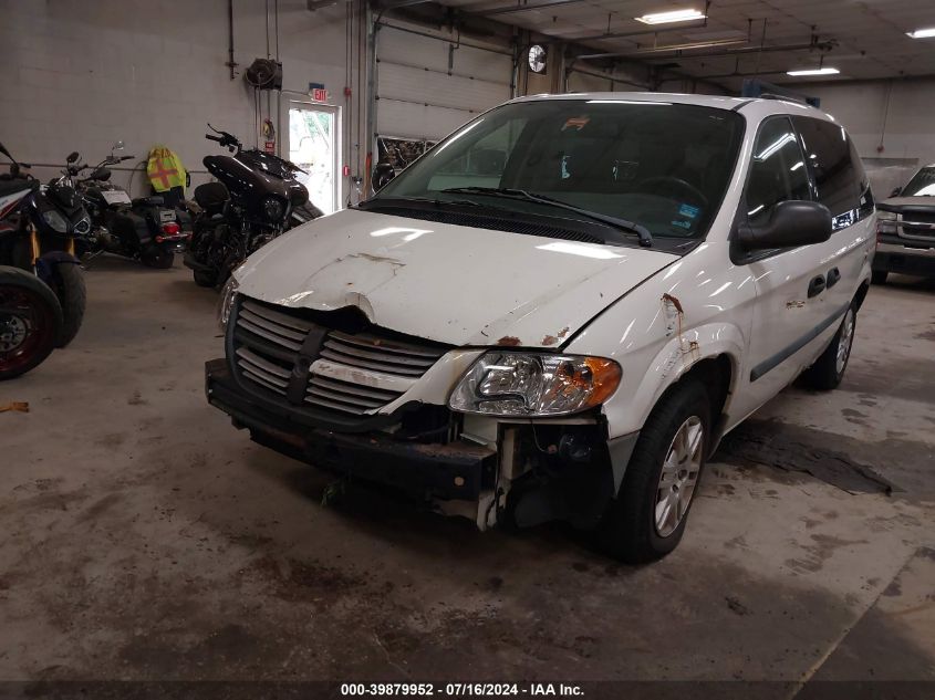 2006 Dodge Caravan Se VIN: 1D4GP25R56B614362 Lot: 39879952