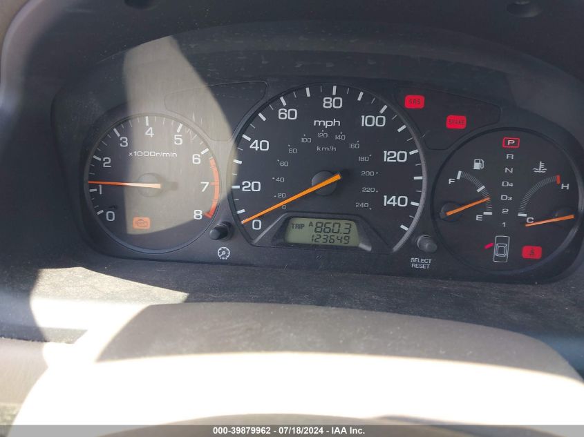 2000 Honda Accord 2.3 Lx VIN: 1HGCG5647YA135581 Lot: 39879962