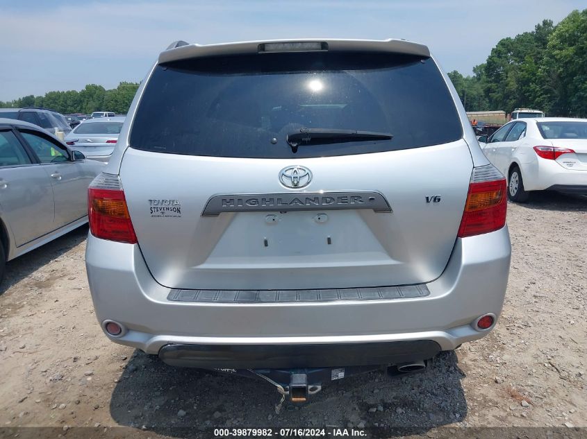2008 Toyota Highlander Sport VIN: JTEDS43A382012730 Lot: 39879982