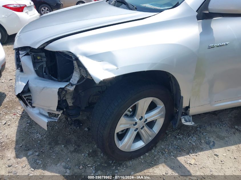 2008 Toyota Highlander Sport VIN: JTEDS43A382012730 Lot: 39879982