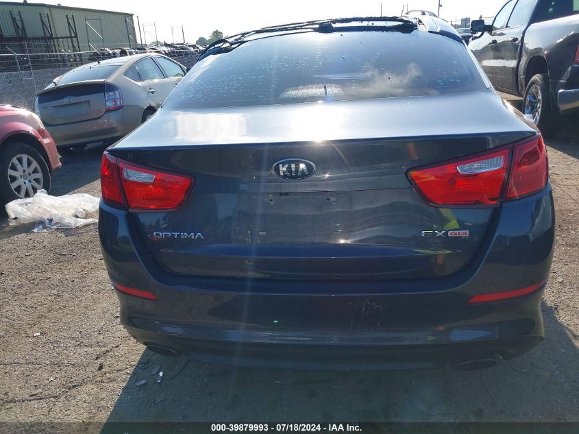 2015 Kia Optima Ex VIN: 5XXGN4A74FG513066 Lot: 39879993