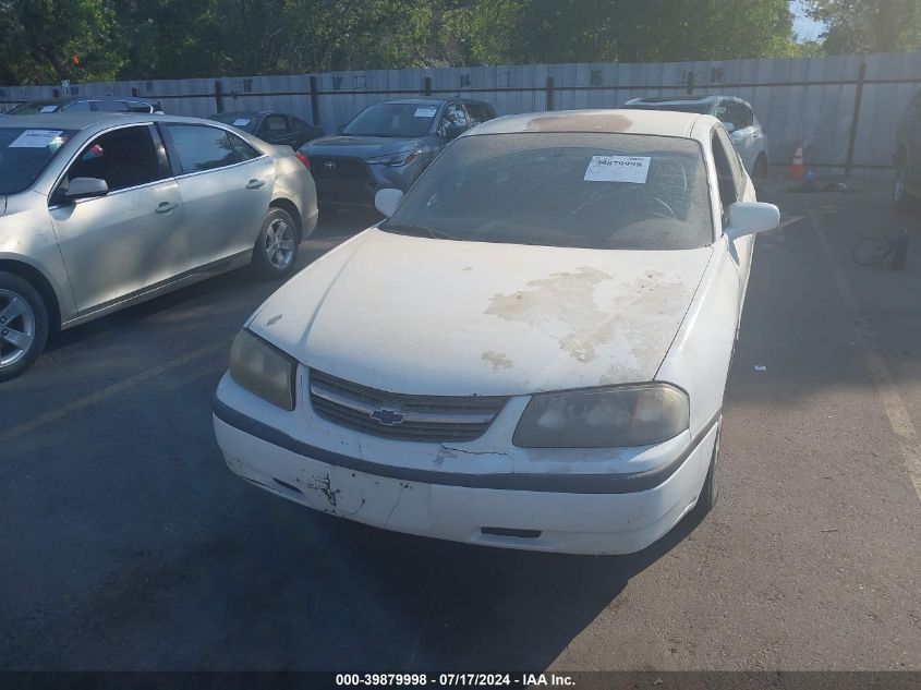 2000 Chevrolet Impala VIN: 2G1WF55E3Y9234606 Lot: 39879998