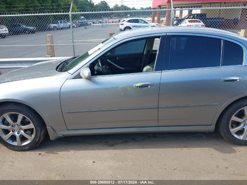 2006 Infiniti G35 VIN: JNKCV51EX6M501449 Lot: 39880012