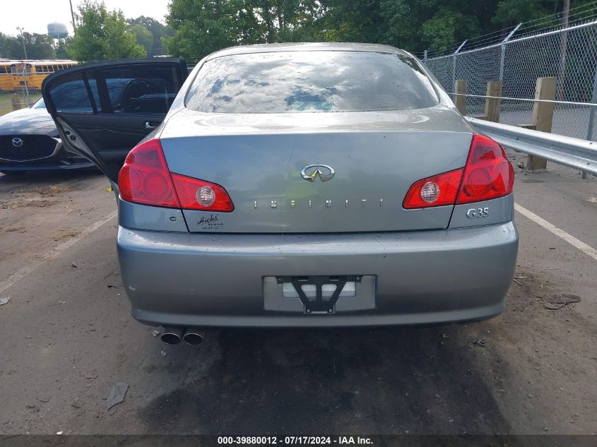 JNKCV51EX6M501449 2006 Infiniti G35