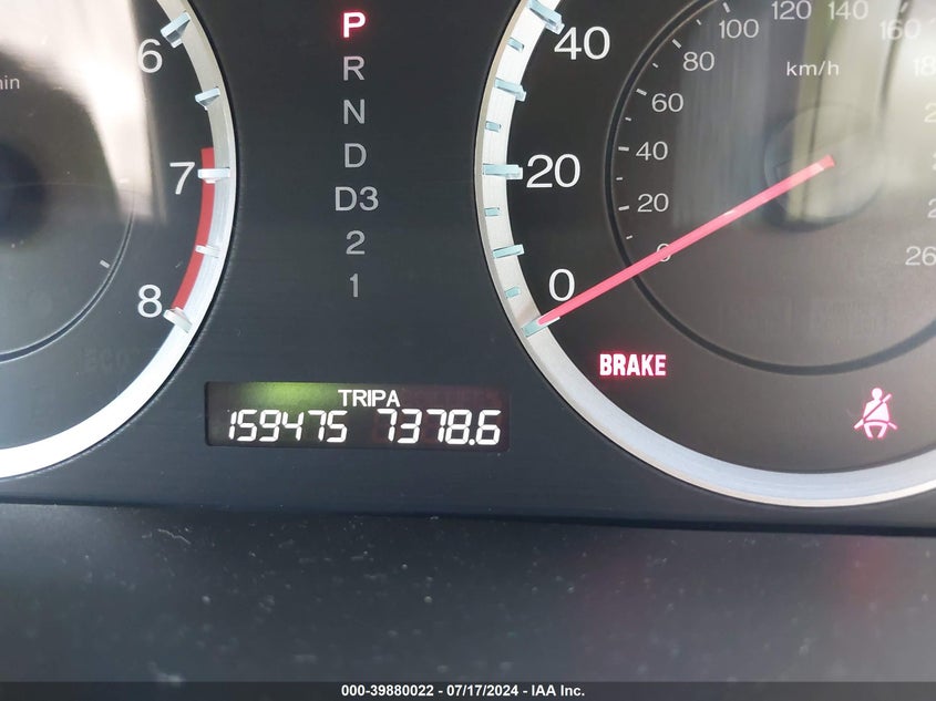 2011 Honda Accord 3.5 Ex-L VIN: 1HGCP3F84BA007006 Lot: 39880022