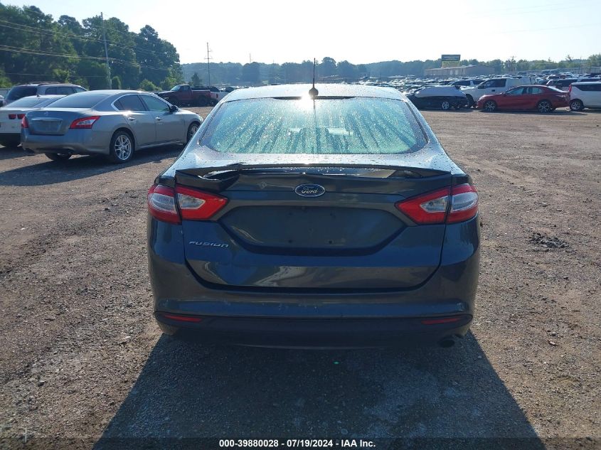 2016 Ford Fusion S VIN: 3FA6P0G76GR327625 Lot: 39880028