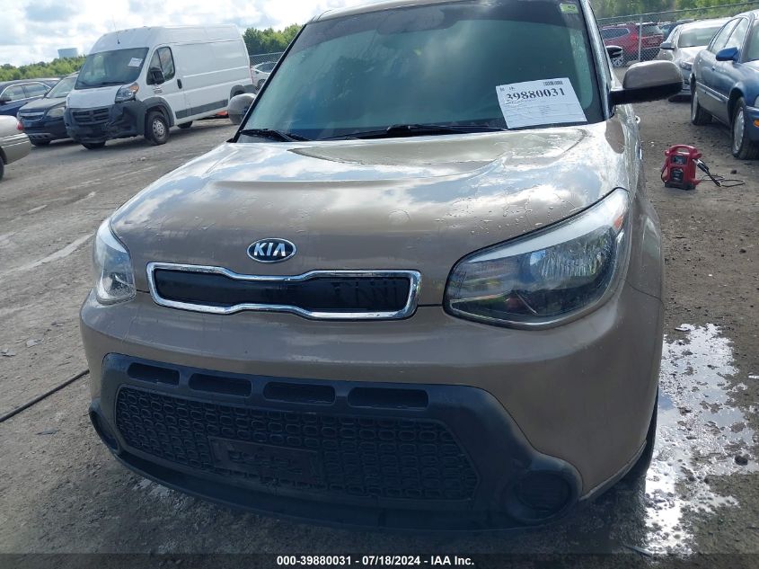 2016 Kia Soul VIN: KNDJN2A27G7330866 Lot: 39880031