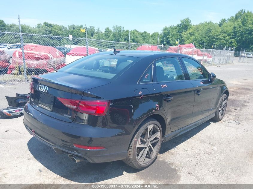 2020 Audi A3 Premium Plus 45 Tfsi S Line Quattro S Tronic VIN: WAUJEGFF5LA105624 Lot: 39880037