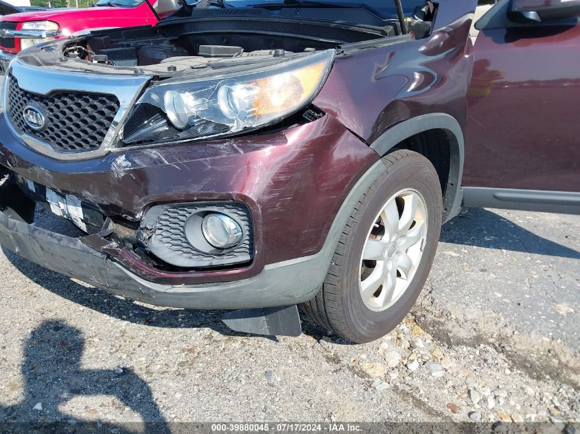2012 Kia Sorento Lx VIN: 5XYKT3A61CG279736 Lot: 39880045