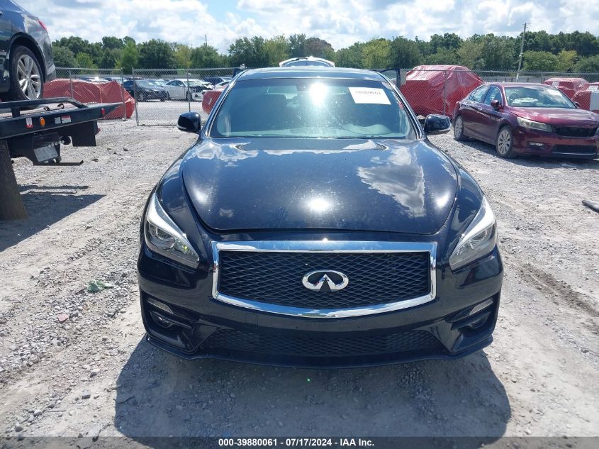 2017 Infiniti Q70 3.7 VIN: JN1BY1AP1HM741297 Lot: 39880061