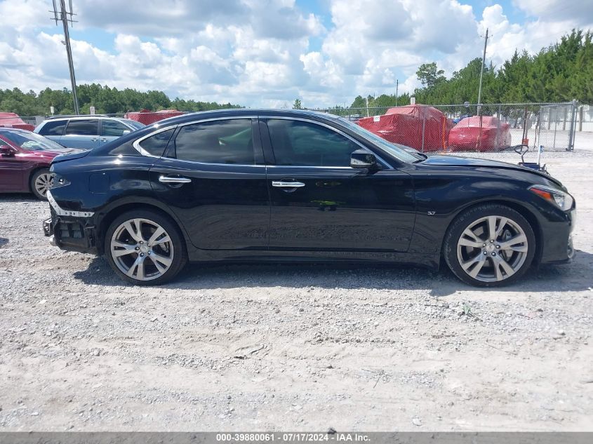 2017 Infiniti Q70 3.7 VIN: JN1BY1AP1HM741297 Lot: 39880061