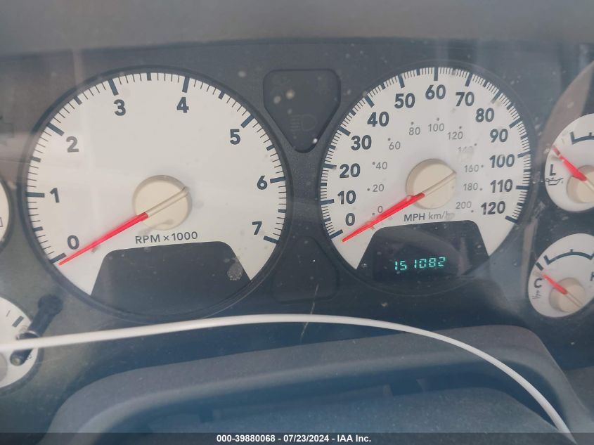 2006 Dodge Ram 2500 Slt/Sport VIN: 1D7KS28D16J190793 Lot: 39880068