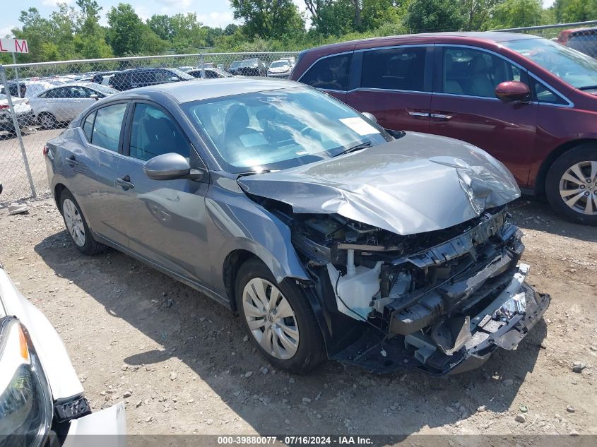 2024 Nissan Sentra S Xtronic Cvt VIN: 3N1AB8BVXRY292087 Lot: 39880077