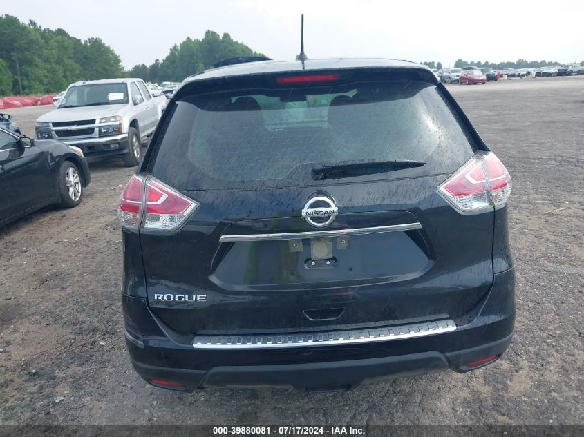 2016 Nissan Rogue S VIN: JN8AT2MT6GW014590 Lot: 39880081
