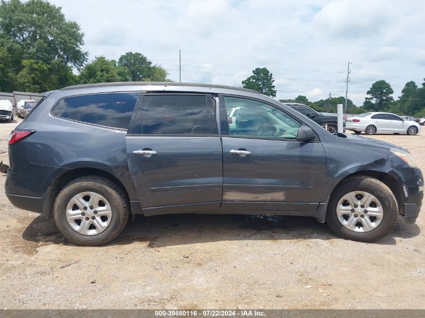 2013 Chevrolet Traverse Ls VIN: 1GNKRFED0DJ127058 Lot: 39880116