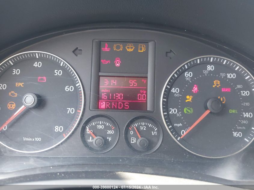 2008 Volkswagen Jetta Se/Sel VIN: 3VWRM71K78M015833 Lot: 39880124