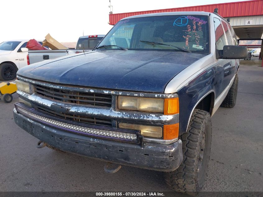 1994 Chevrolet Suburban K1500 VIN: 1GNFK16K8RJ406285 Lot: 39880155