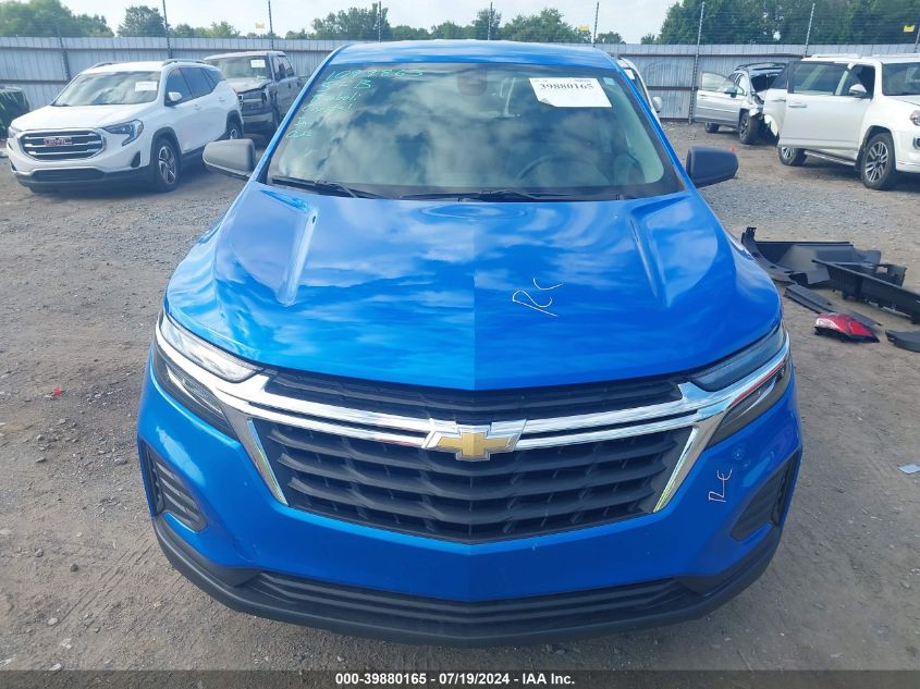 2024 Chevrolet Equinox Ls VIN: 3GNAXHEG5RL161911 Lot: 39880165