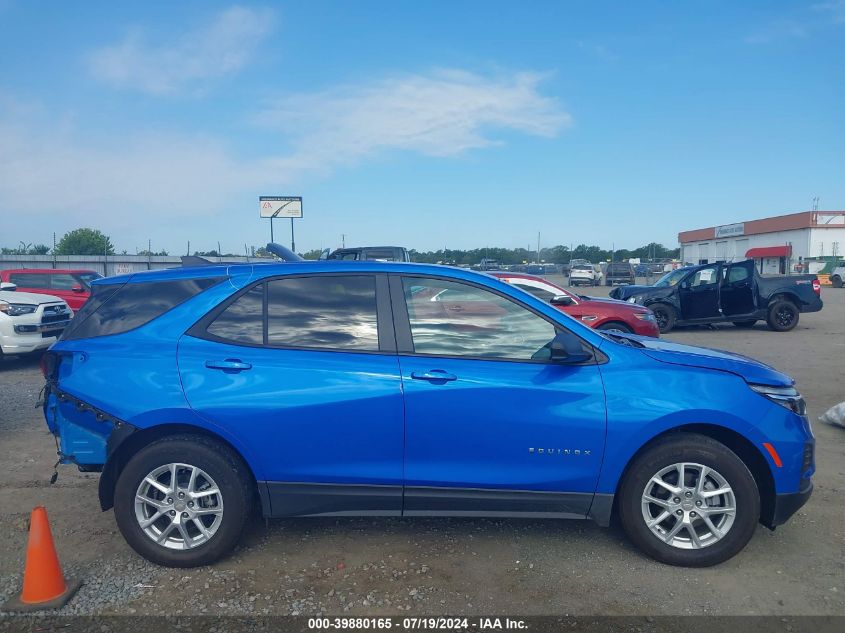 2024 Chevrolet Equinox Ls VIN: 3GNAXHEG5RL161911 Lot: 39880165