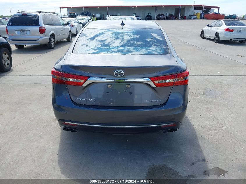 2016 Toyota Avalon Limited VIN: 4T1BK1EB9GU221579 Lot: 39880172