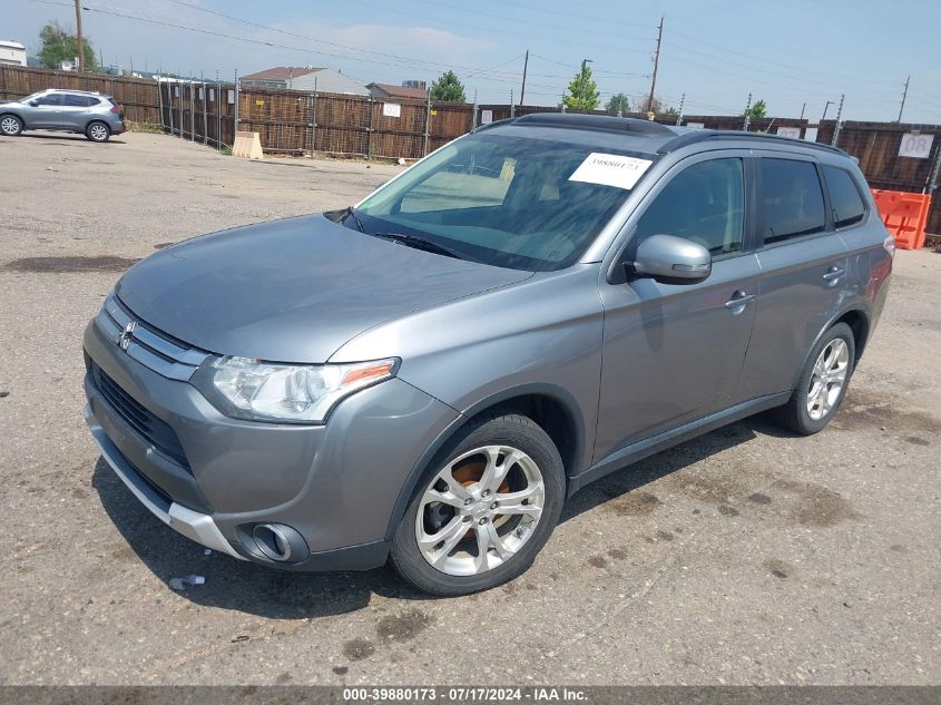 JA4AZ3A36FZ002516 2015 MITSUBISHI OUTLANDER - Image 2