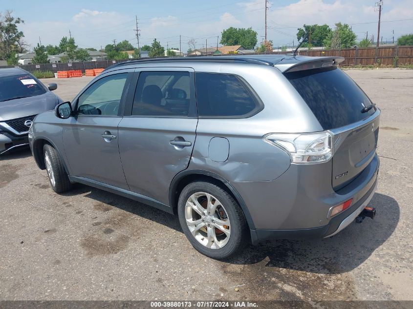 2015 Mitsubishi Outlander Se VIN: JA4AZ3A36FZ002516 Lot: 39880173