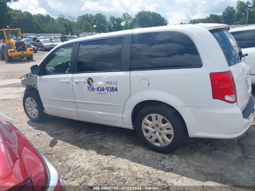 2017 Dodge Grand Caravan Se VIN: 2C4RDGBG5HR844129 Lot: 39880192