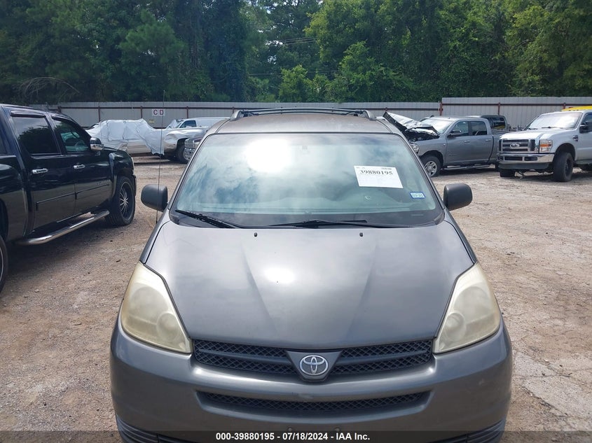 2005 Toyota Sienna Le VIN: 5TDZA23C55S347673 Lot: 39880195