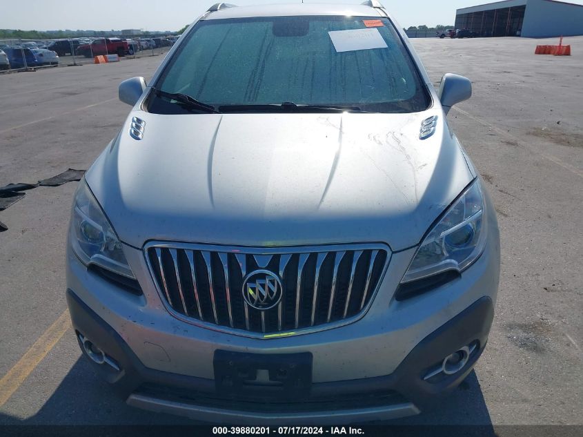 2013 Buick Encore Convenience VIN: KL4CJBSB9DB172343 Lot: 39880201