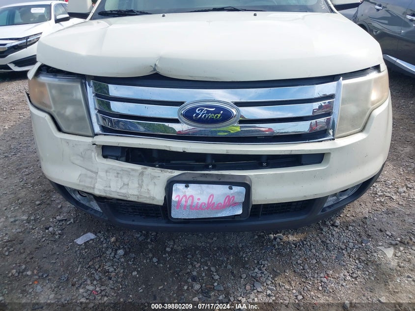 2007 Ford Edge Sel Plus VIN: 2FMDK49C27BB52611 Lot: 39880209
