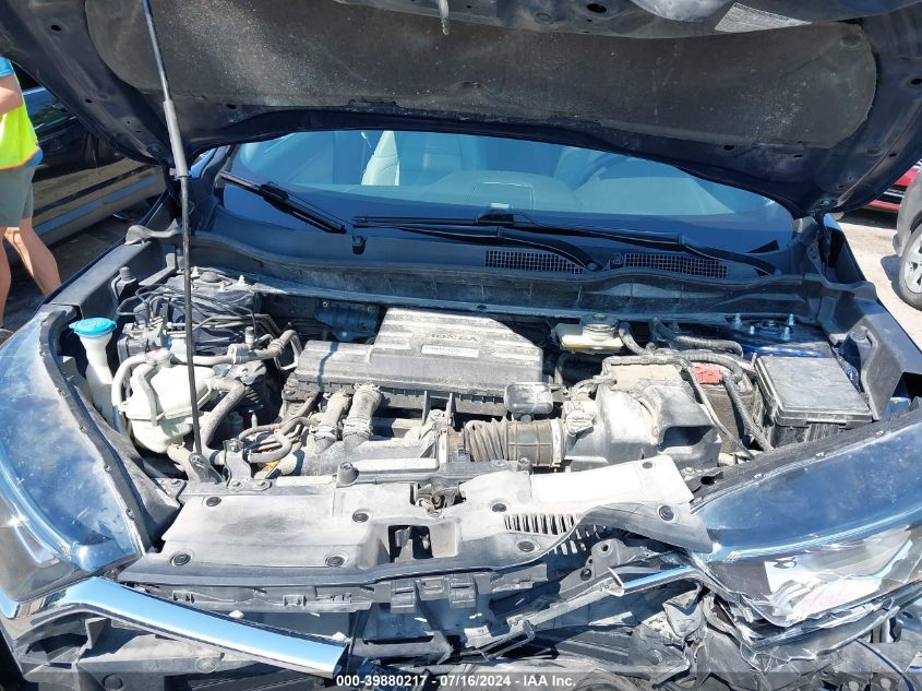 2019 Honda Cr-V Ex-L VIN: 2HKRW2H82KH657707 Lot: 39880217