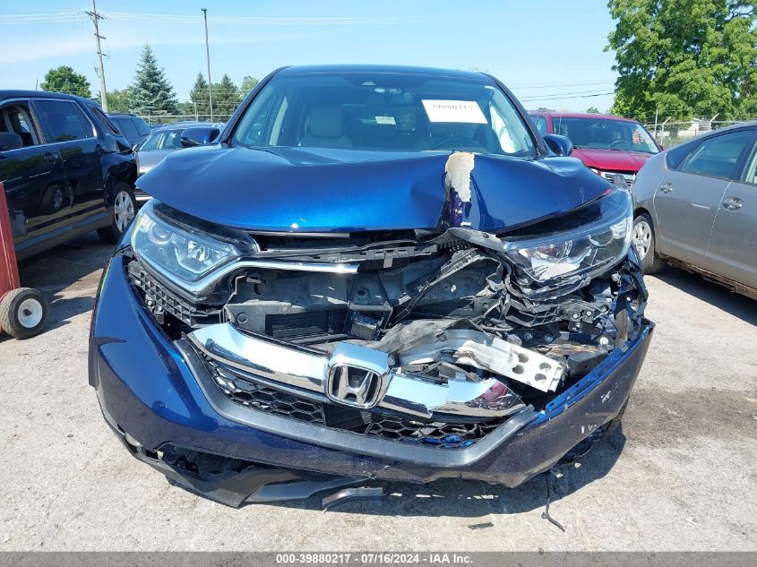 2019 Honda Cr-V Ex-L VIN: 2HKRW2H82KH657707 Lot: 39880217