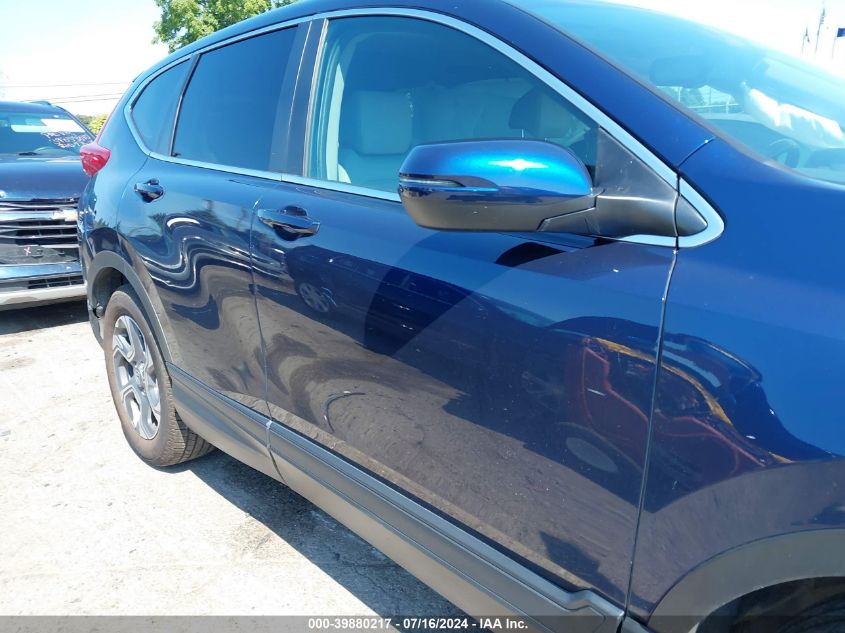 2019 Honda Cr-V Ex-L VIN: 2HKRW2H82KH657707 Lot: 39880217