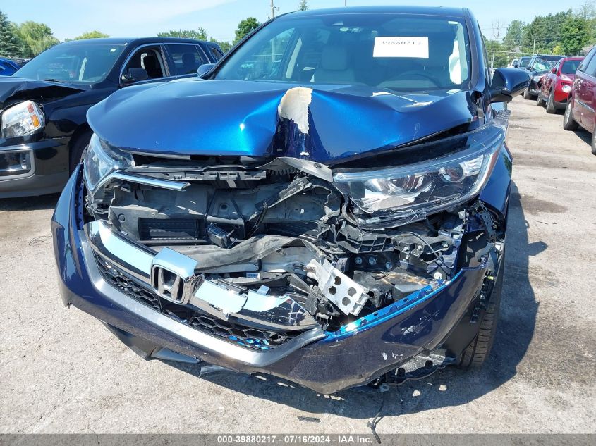 2019 Honda Cr-V Ex-L VIN: 2HKRW2H82KH657707 Lot: 39880217