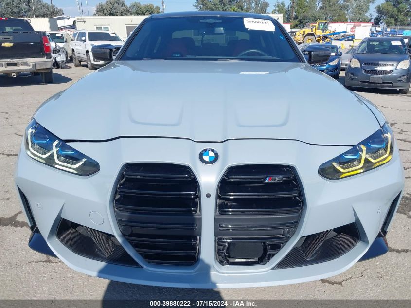 2023 BMW M3 Competition xDrive VIN: WBS43AY00PFR45310 Lot: 39880222