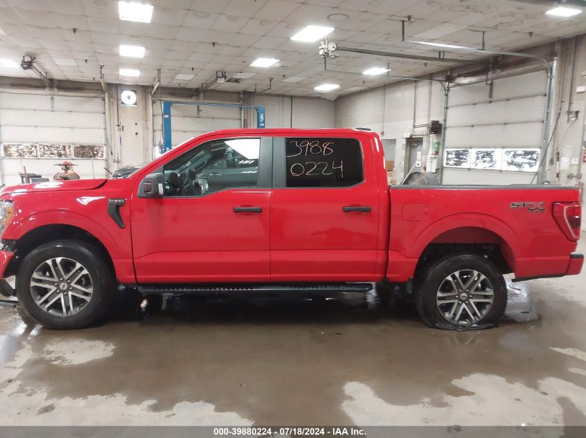 2022 Ford F-150 Xl VIN: 1FTEW1EP4NKD47794 Lot: 39880224