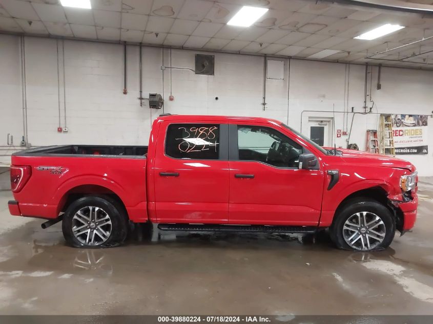 2022 Ford F-150 Xl VIN: 1FTEW1EP4NKD47794 Lot: 39880224