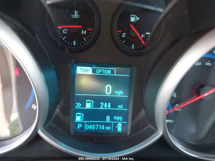 2016 Chevrolet Cruze Limited Ls VIN: 1G1PC5SH0G7158127 Lot: 39880232