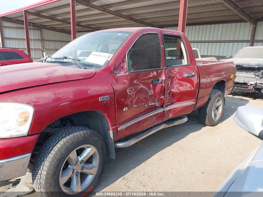 2008 Dodge Ram 1500 St/Slt VIN: 1D7HU18278S599178 Lot: 39880235