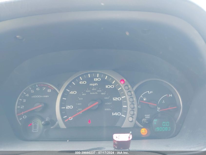 2003 Honda Pilot Ex-L VIN: 2HKYF18563H509752 Lot: 39880237