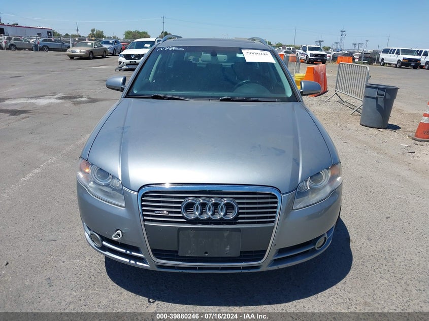 2006 Audi A4 2.0T VIN: WAUDF78E86A017623 Lot: 39880246