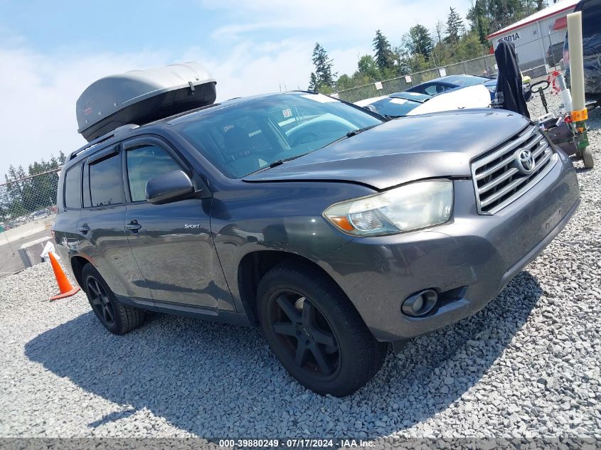 2008 Toyota Highlander Sport VIN: JTEES43A882092675 Lot: 39880249
