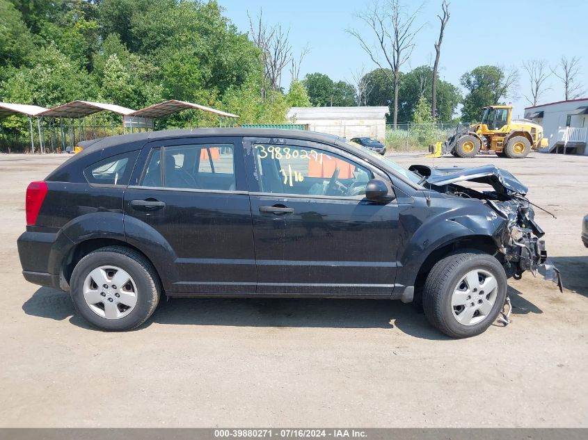 2008 Dodge Caliber Se VIN: 1B3HB28B78D729195 Lot: 39880271