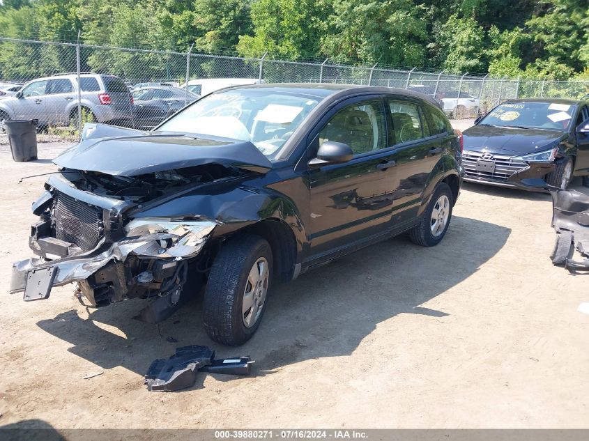 2008 Dodge Caliber Se VIN: 1B3HB28B78D729195 Lot: 39880271